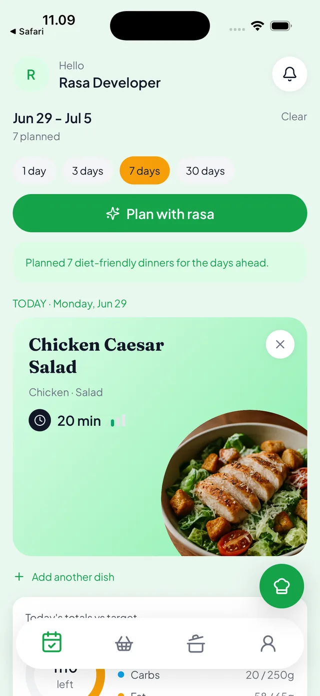 RASA screenshot 1